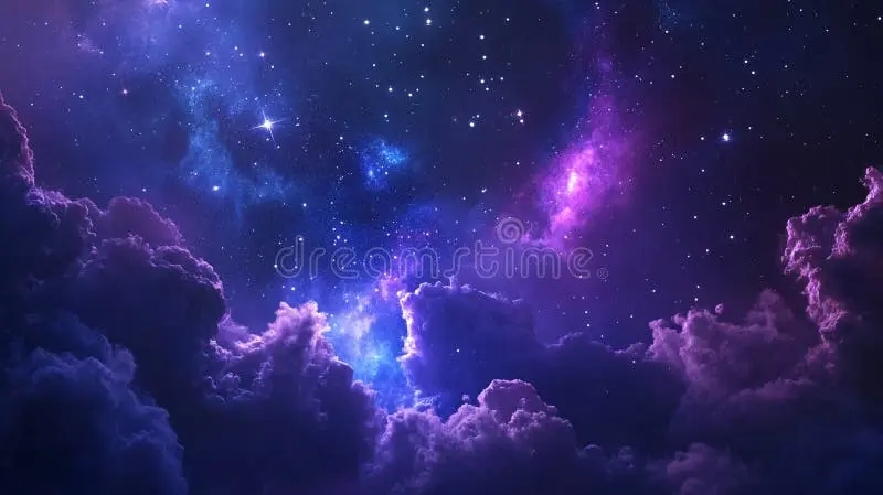 威尼斯人夜空星云彩票背景